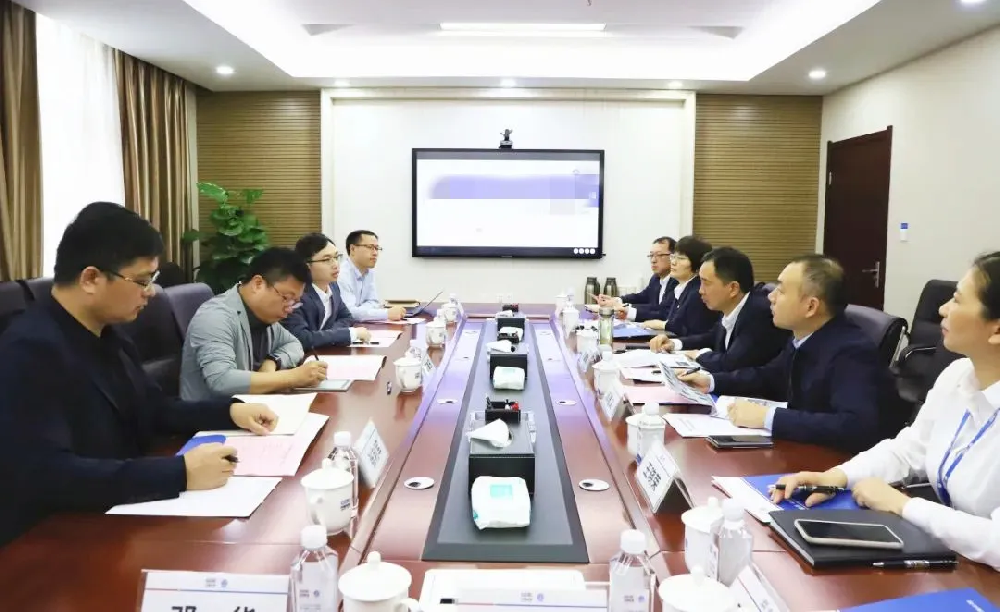 清联智控到访中国能建葛洲坝一公司共商合作